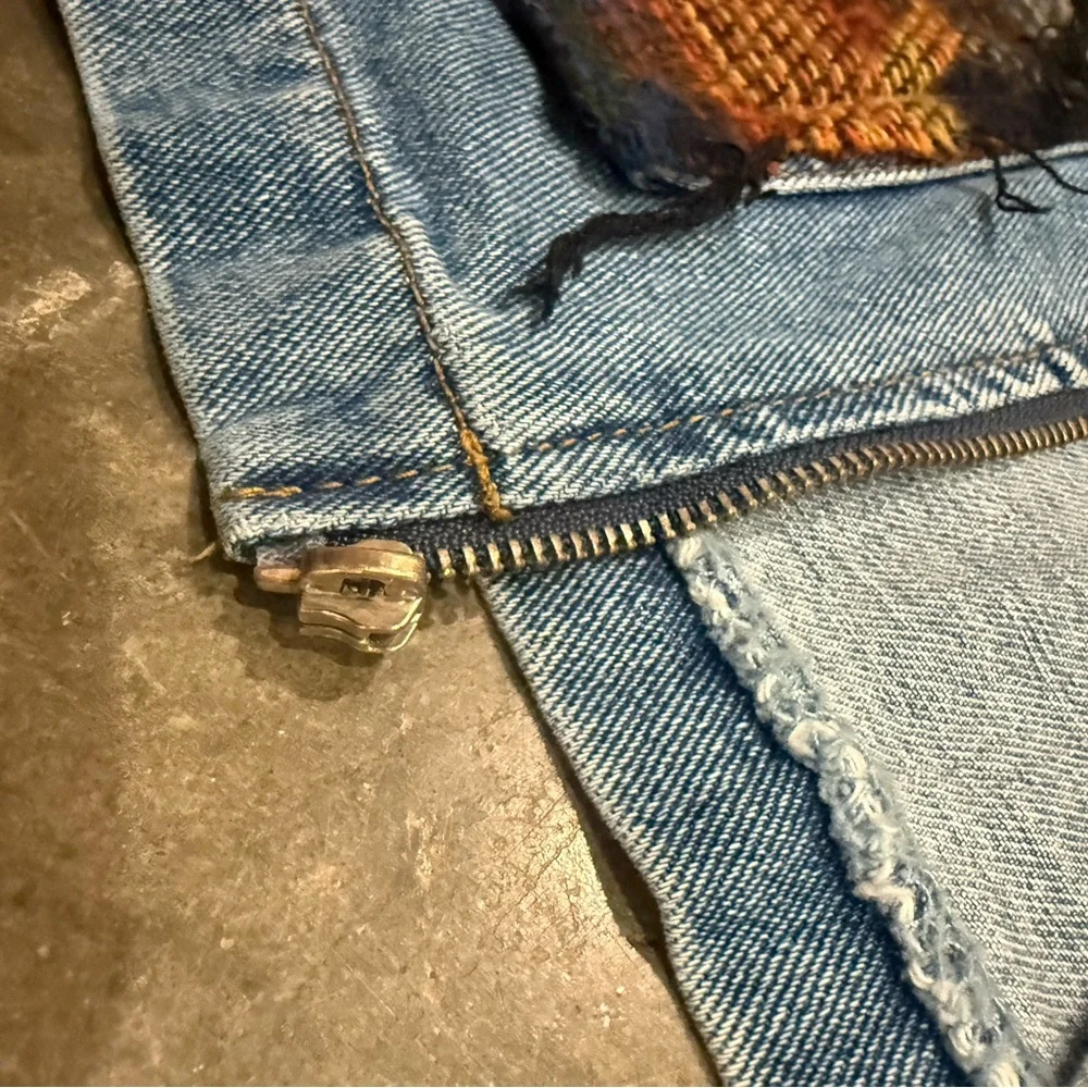 Denim Patchwork Jacket - Picture 5 of 5